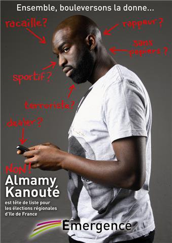 Almamy kanouté, tête de liste EMERGENCE